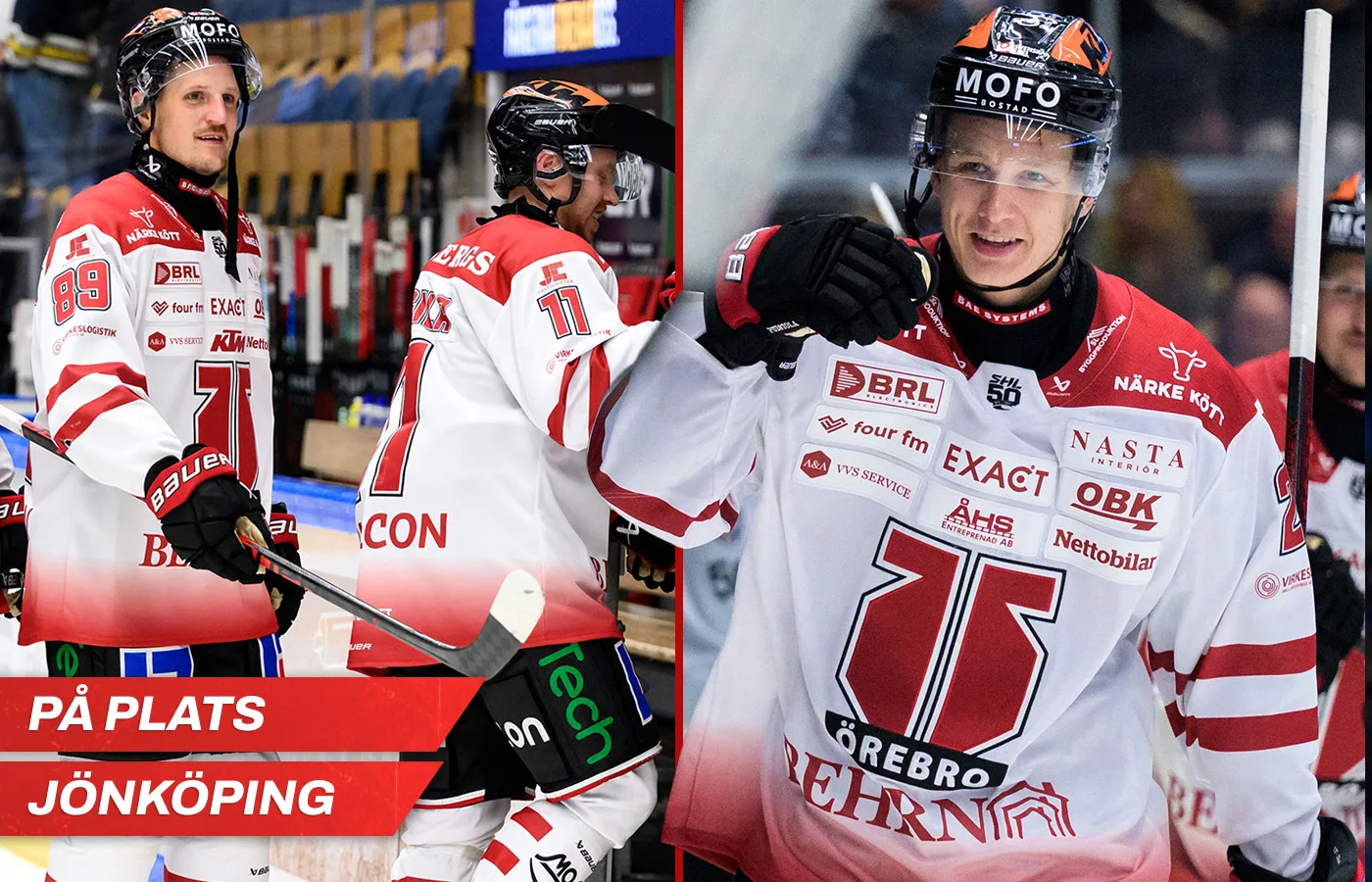 Hyllningen till Örebro-stjärnorna: ”Så gör duktiga hockeyspelare”