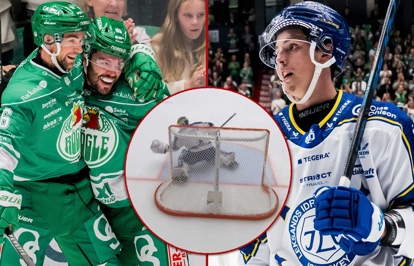 Leksands smäll – förlorar stort mot Rögle