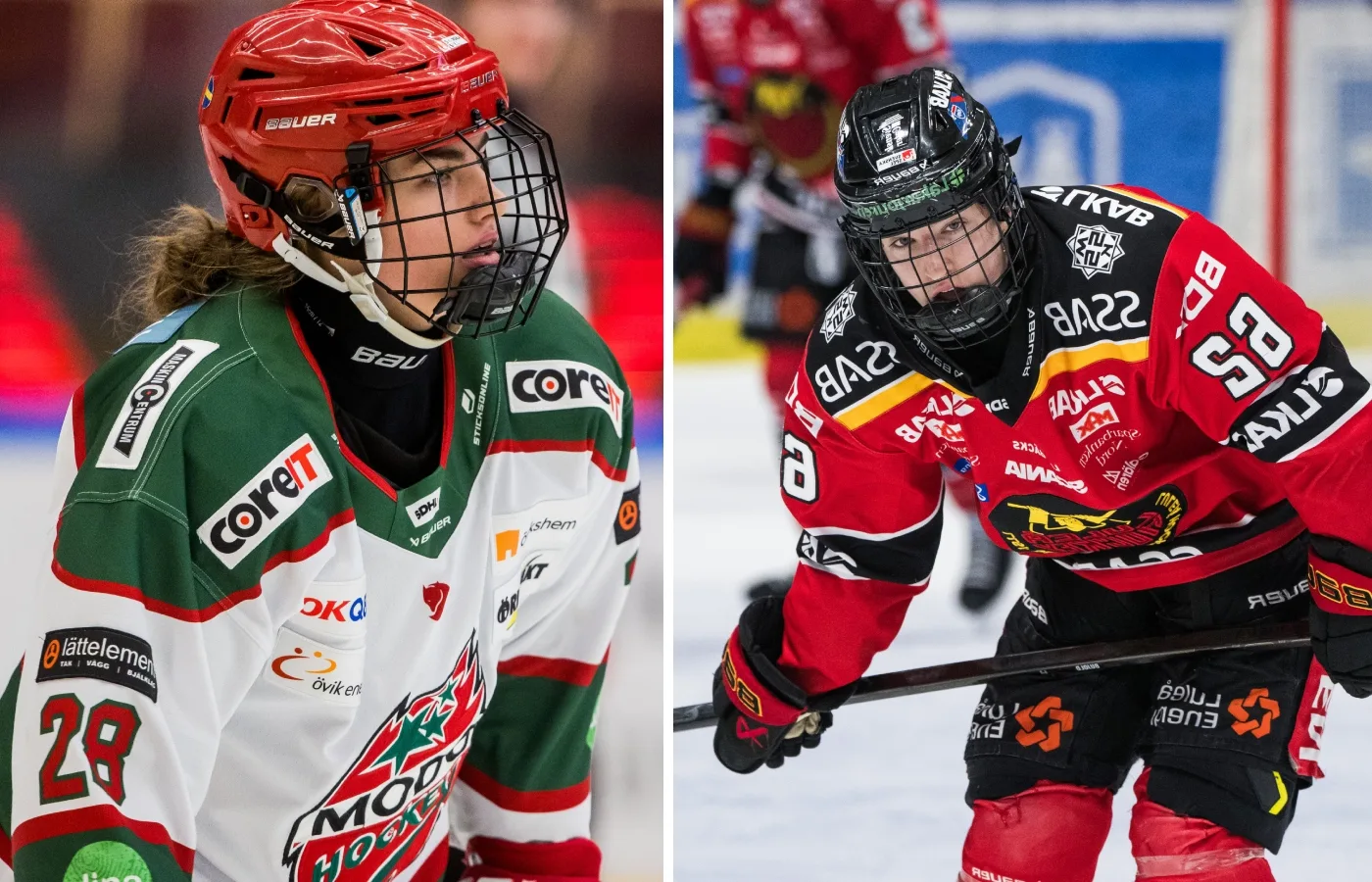 Två avstängningar i SDHL: ”Kastar sig till isen”