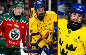 Så rankas de svenska talangerna inför NHL-draften 2026