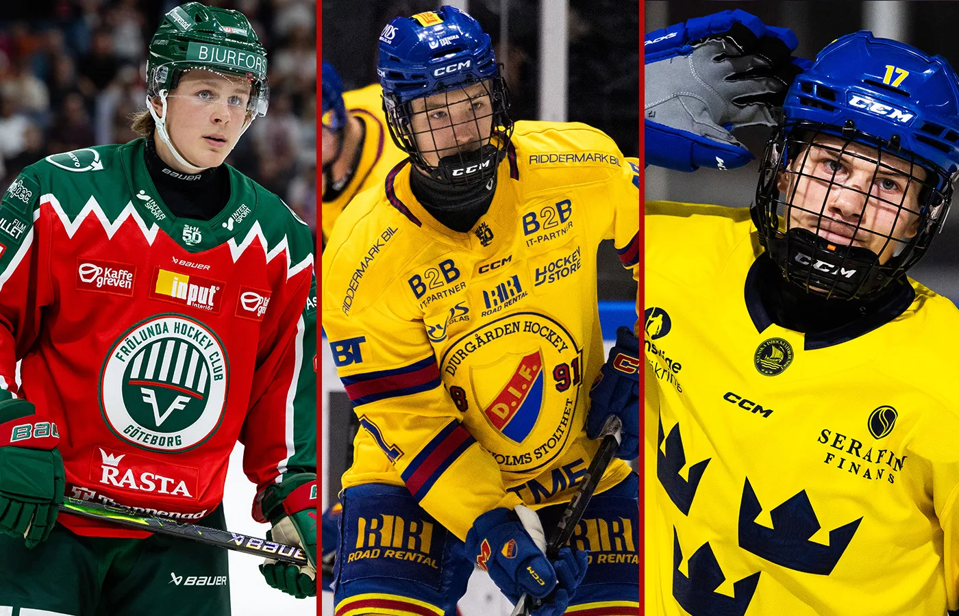 Så rankas de svenska talangerna inför NHL-draften 2026