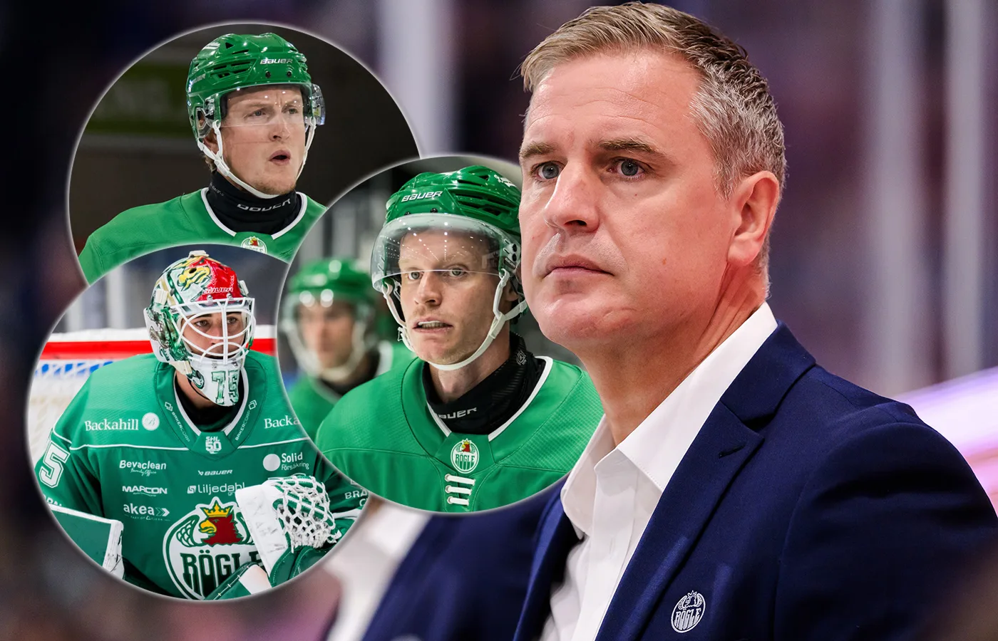 Tre spelare klev av – Rögles svar: ”Ville inte ta någon risk”