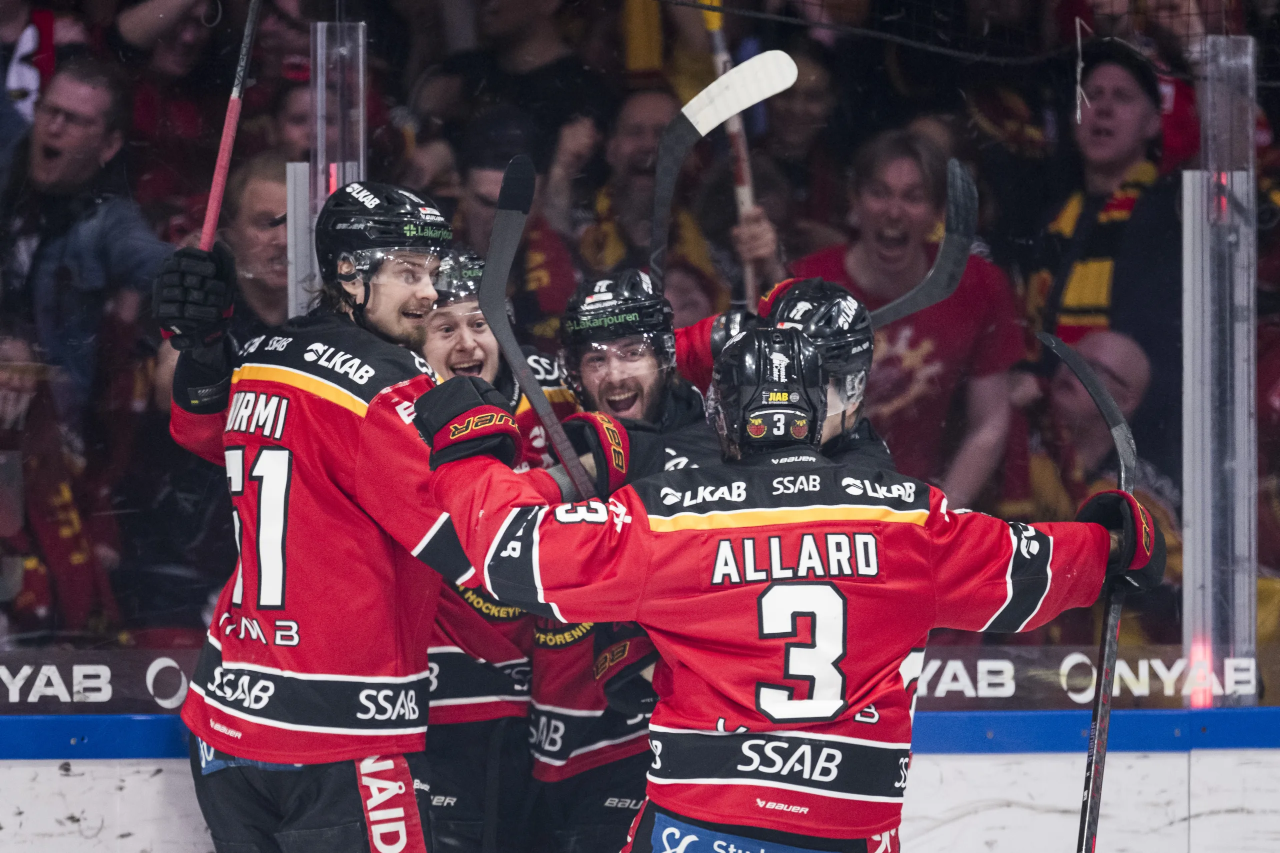 Filip Eriksson låg bakom segern för Luleå mot Malmö