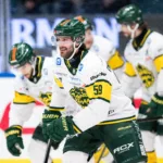 Björklöven vann – efter hattrick av Liam Dower Nilsson