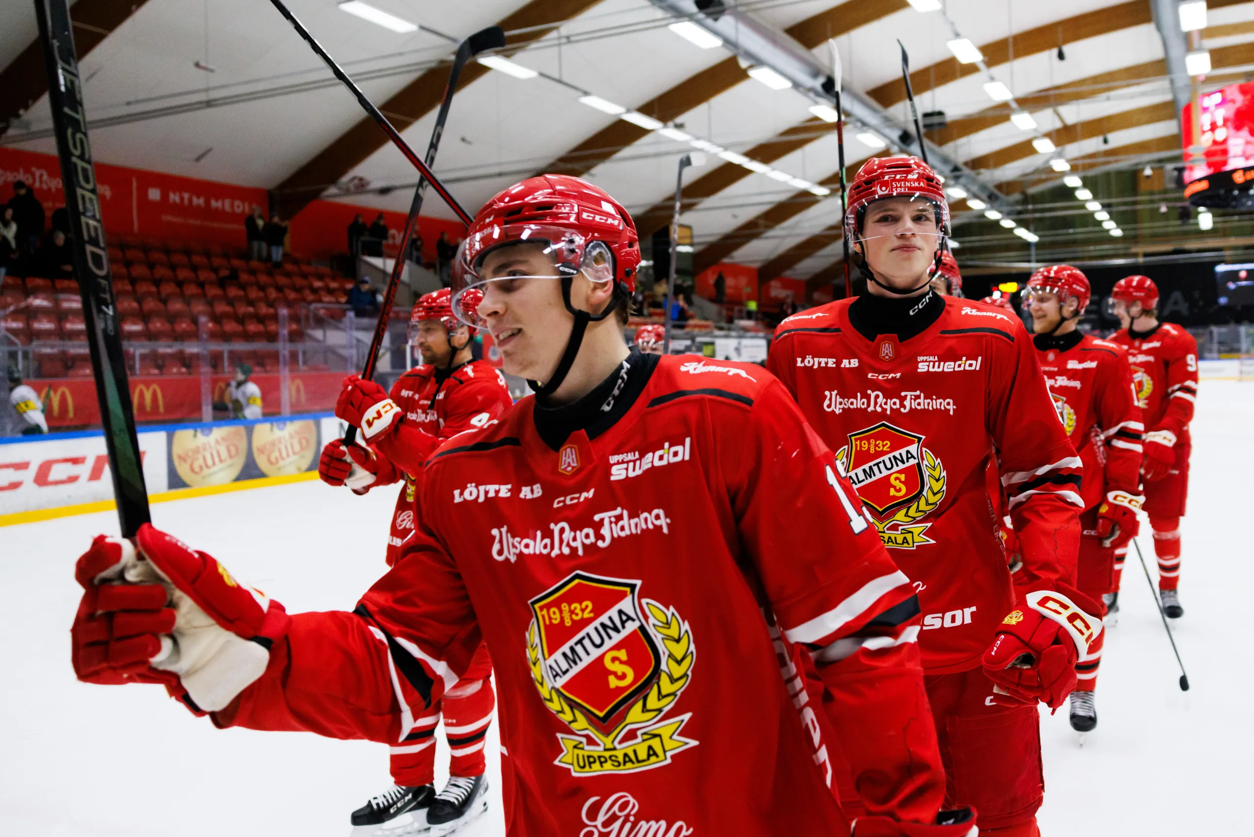 Seger med 4–1 för Almtuna mot Kalmar