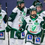 Paige Mcguire i målform när Färjestad vann mot HV 71