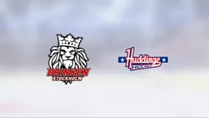 Emil Forslund tvåmålsskytt när Huddinge IK vann mot Brinken