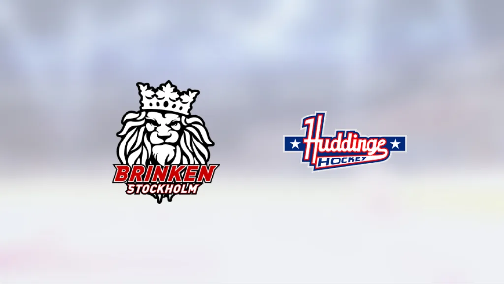 Emil Forslund tvåmålsskytt när Huddinge IK vann mot Brinken