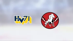 HV 71 vinnare mot Vita Hästen – avgjorde i förlängningen