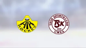 AIK-Hockey Härnösand J18 slog Tegs SK J18 efter Theodor Melanders dubbel
