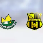 Elvis Eriksson het när Vännäs besegrade Östersund