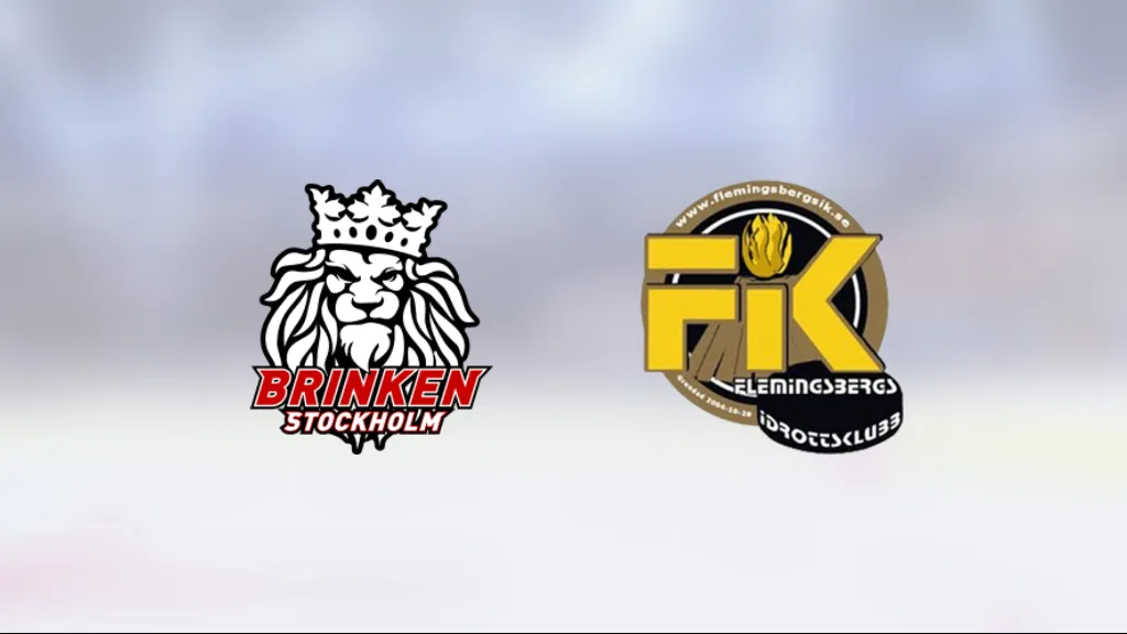 Brinken avgjorde tät match mot Flemingsberg i tredje perioden