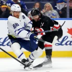 Smällen: William Nylander skadad i natt
