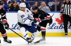 Smällen: William Nylander skadad i natt