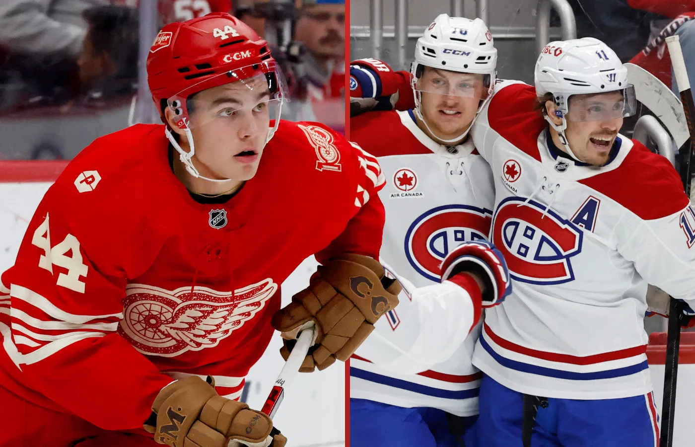 Detroit överkörda – i Sandin-Pellikkas NHL-debut