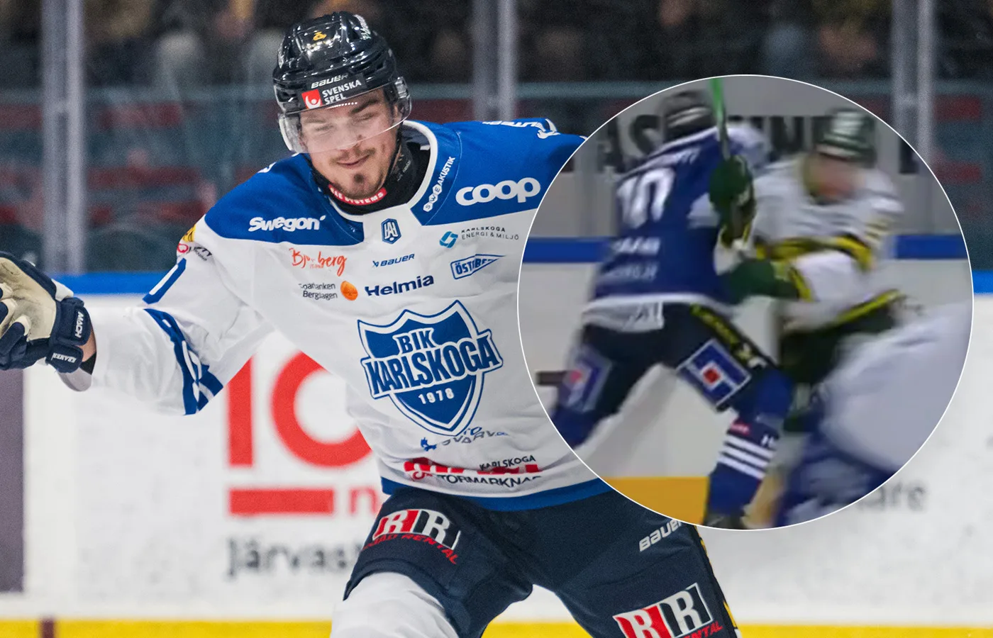 Stängs av efter knätacklingen: ”Träffar bara ben”