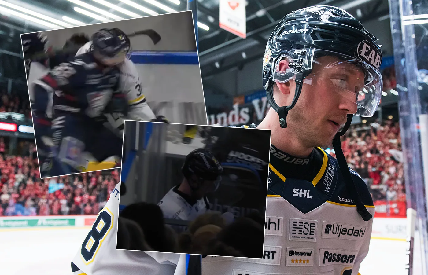 HV71:s oro: ”Han har hjärnskakningssymptom”