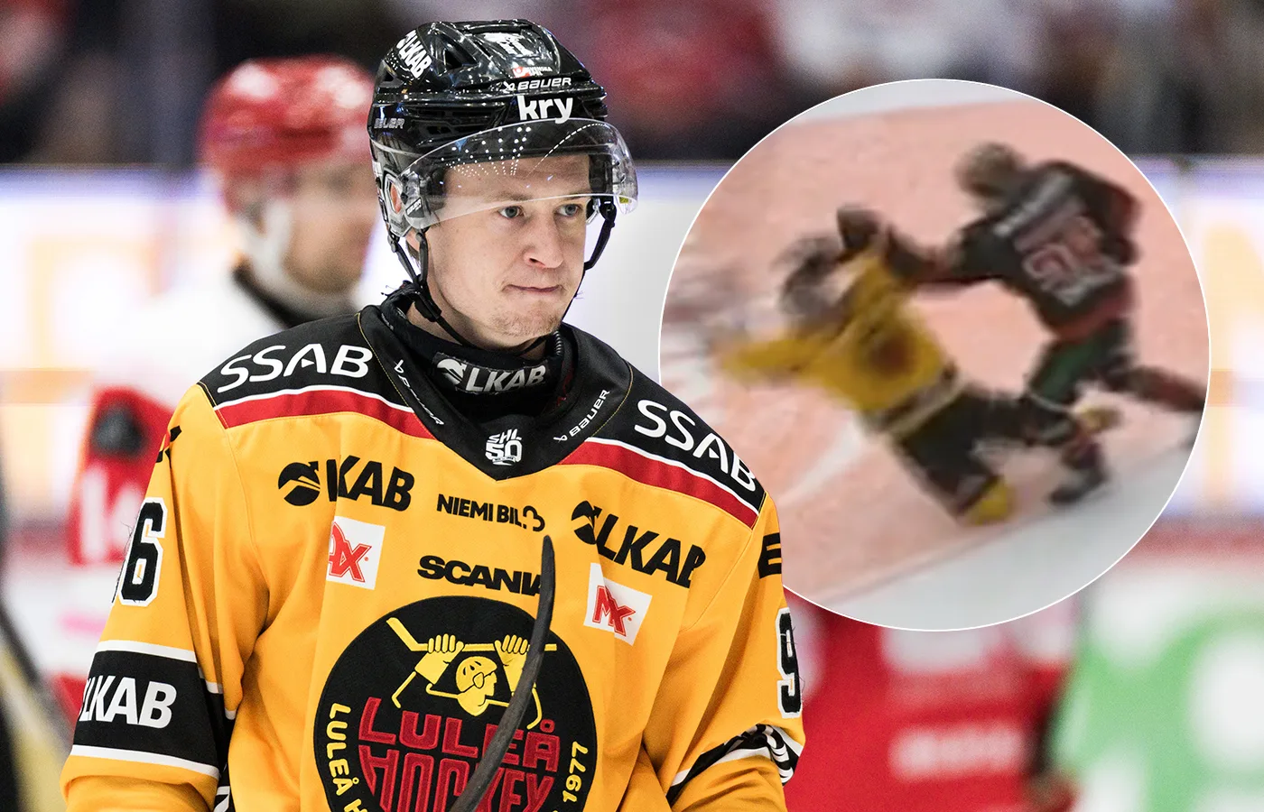 Luleå-forwarden anmäls: ”Kastar sig för att lura domaren”