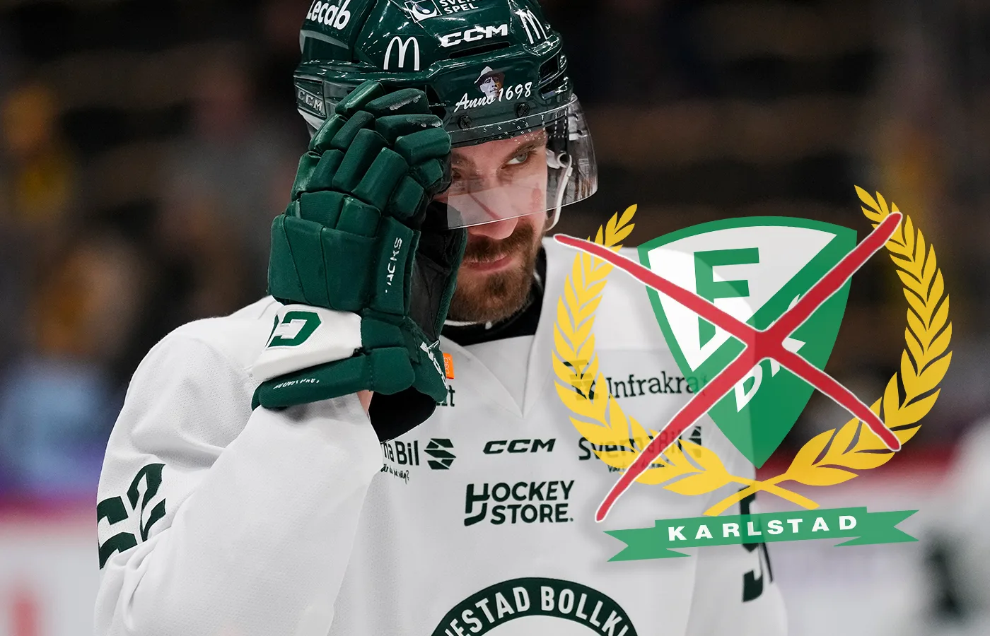Bryter med Färjestad: ”Ville inte stå i vägen”
