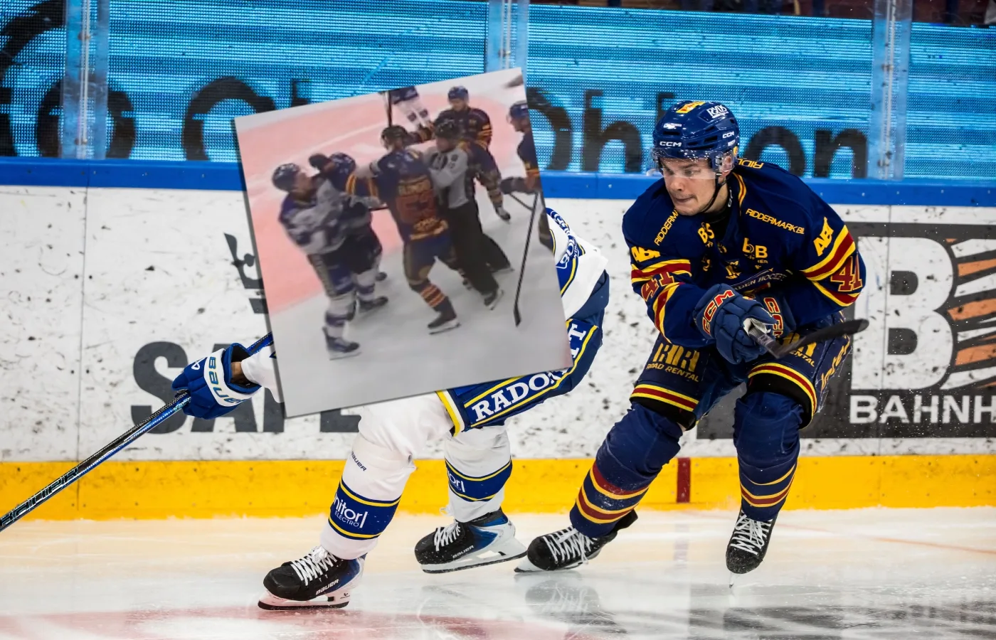 Anmäls – för slag på domaren