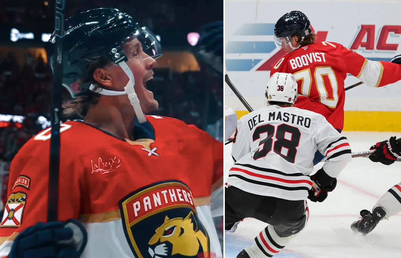 Här avgör Boqvist NHL-premiären för mästarna