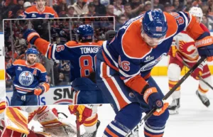 David Tomasek levererade i NHL-debuten