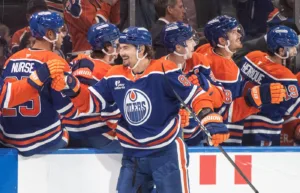 David Tomasek sköt första NHL-målet – när Oilers vände