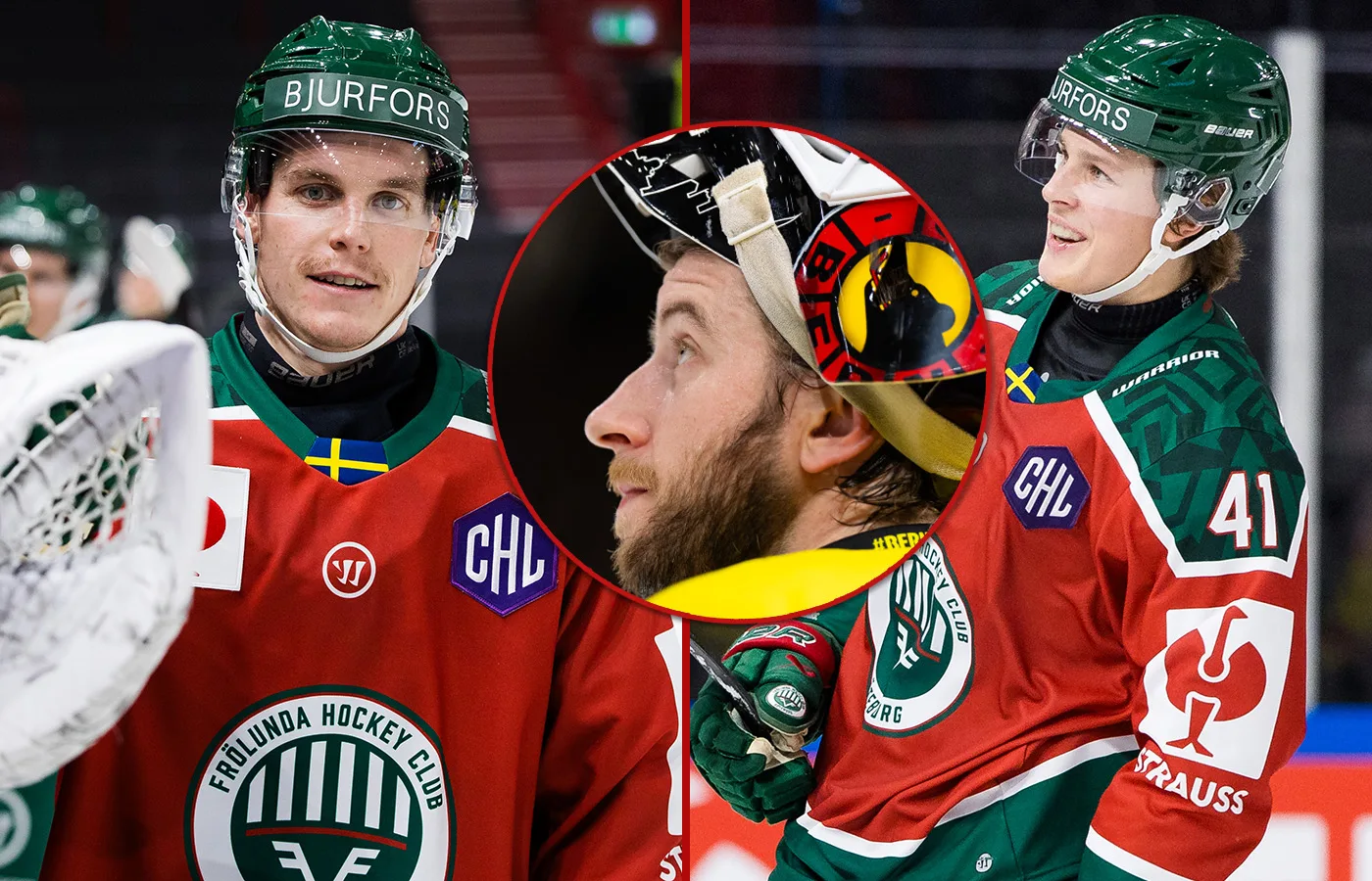 Reideborn utbytt – Frölunda vinner mot ”svensklaget” i CHL