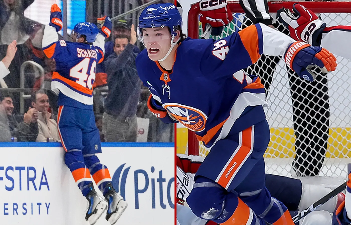 Här sätter supertalangen sitt första NHL-mål