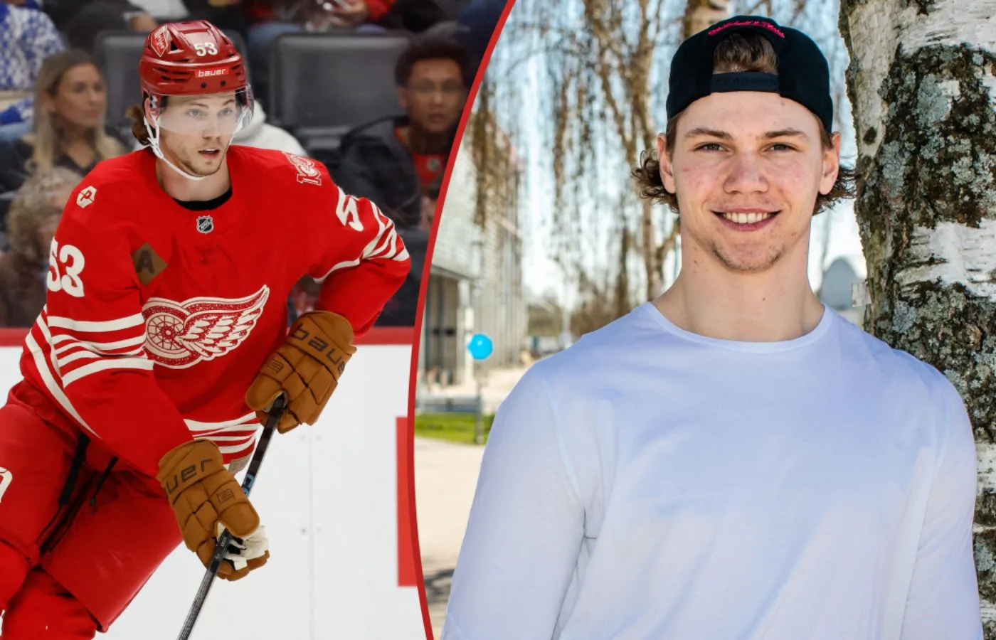 Efter succén i Rögle – så har Moritz Seider blivit en NHL-stjärna