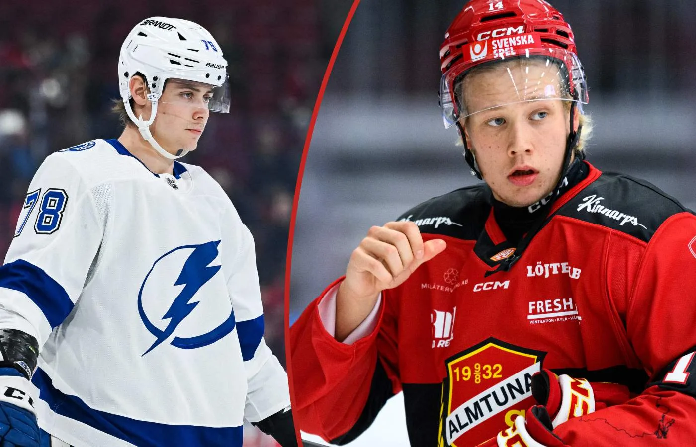 Hyllar barndomsvännen i NHL: ”Lika grym utanför isen”