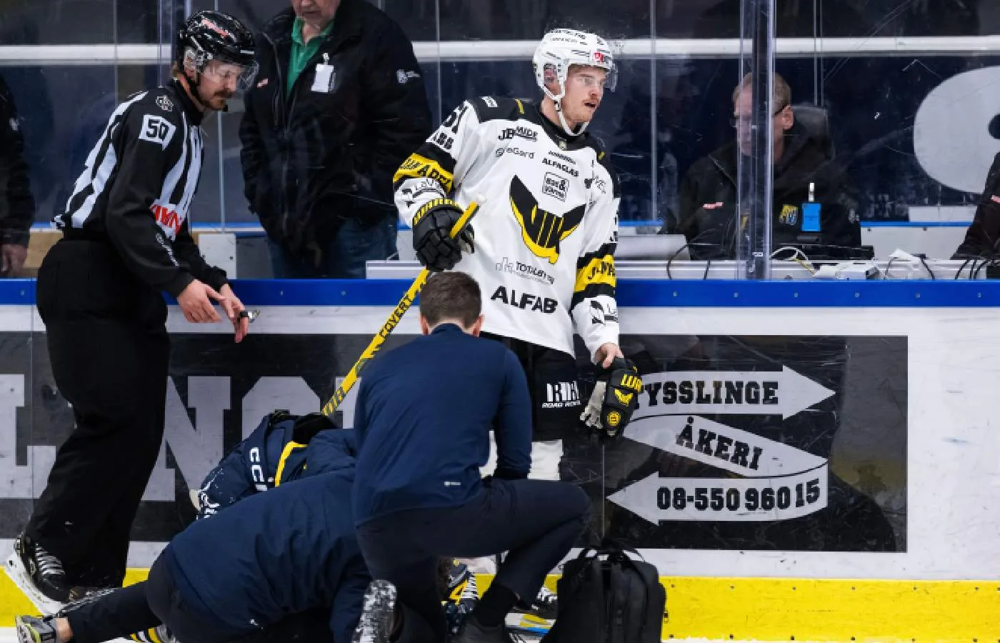 Stängs av länge – efter otäcka tacklingen