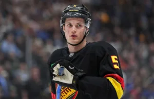 JVM-stjärnan uppmärksammas för sin NHL-debut