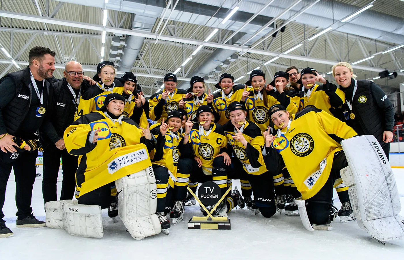 Så spelas tjejernas kvartsfinaler i TV-pucken 2025
