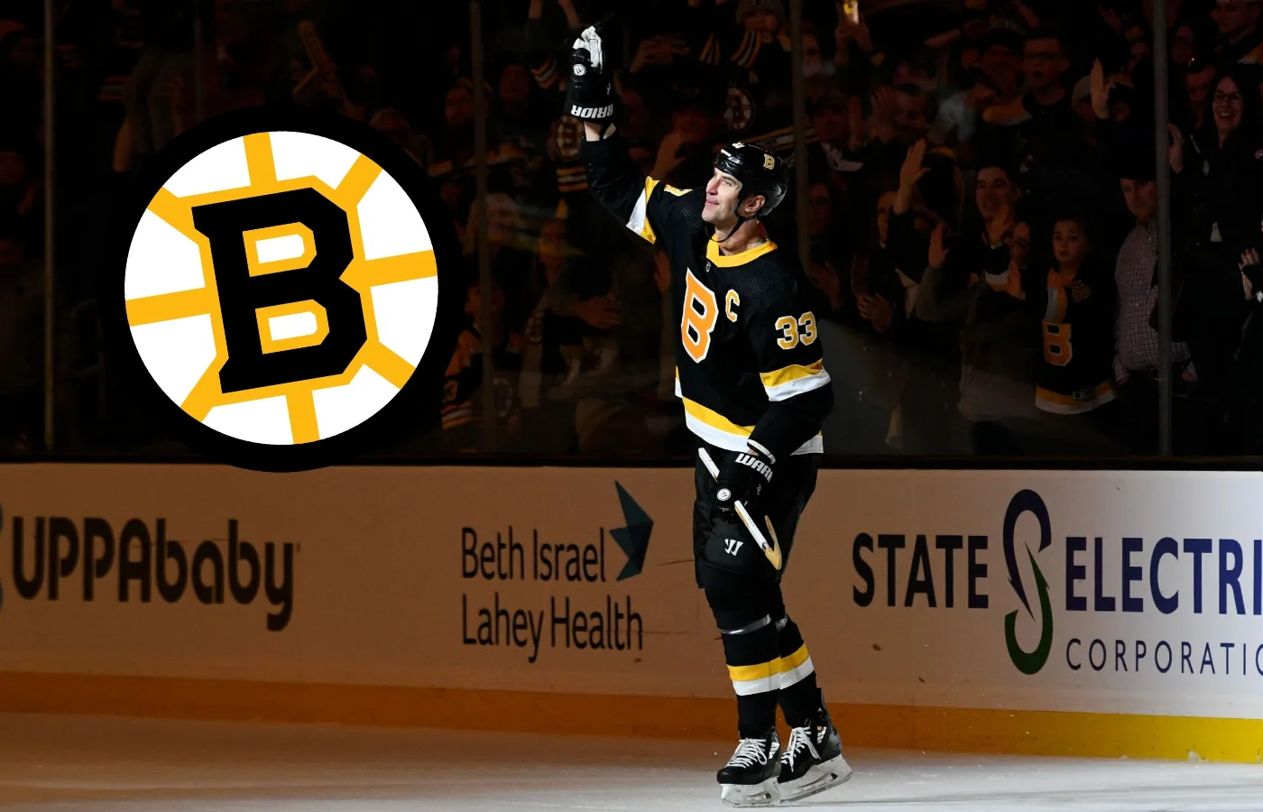 Chara hyllas av Boston – tröjan ska hissas i taket