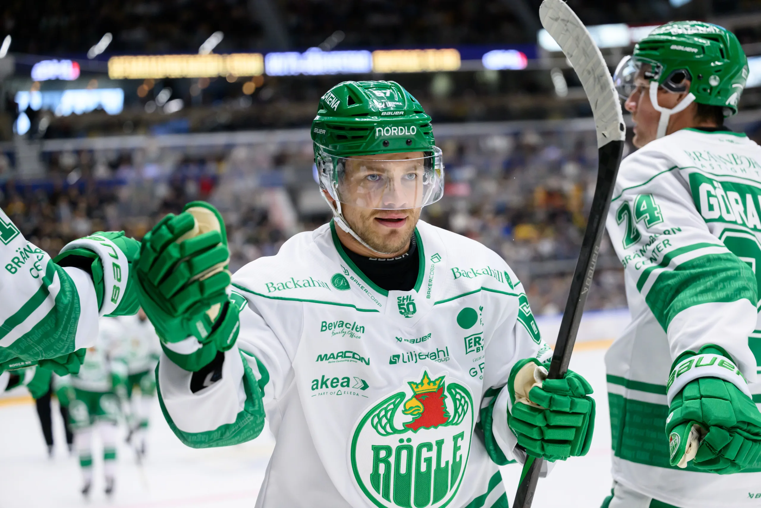 Två mål för Leon Bristedt när Rögle vann mot Malmö