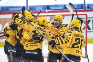 Oscar Lindberg het när Skellefteå AIK besegrade Växjö
