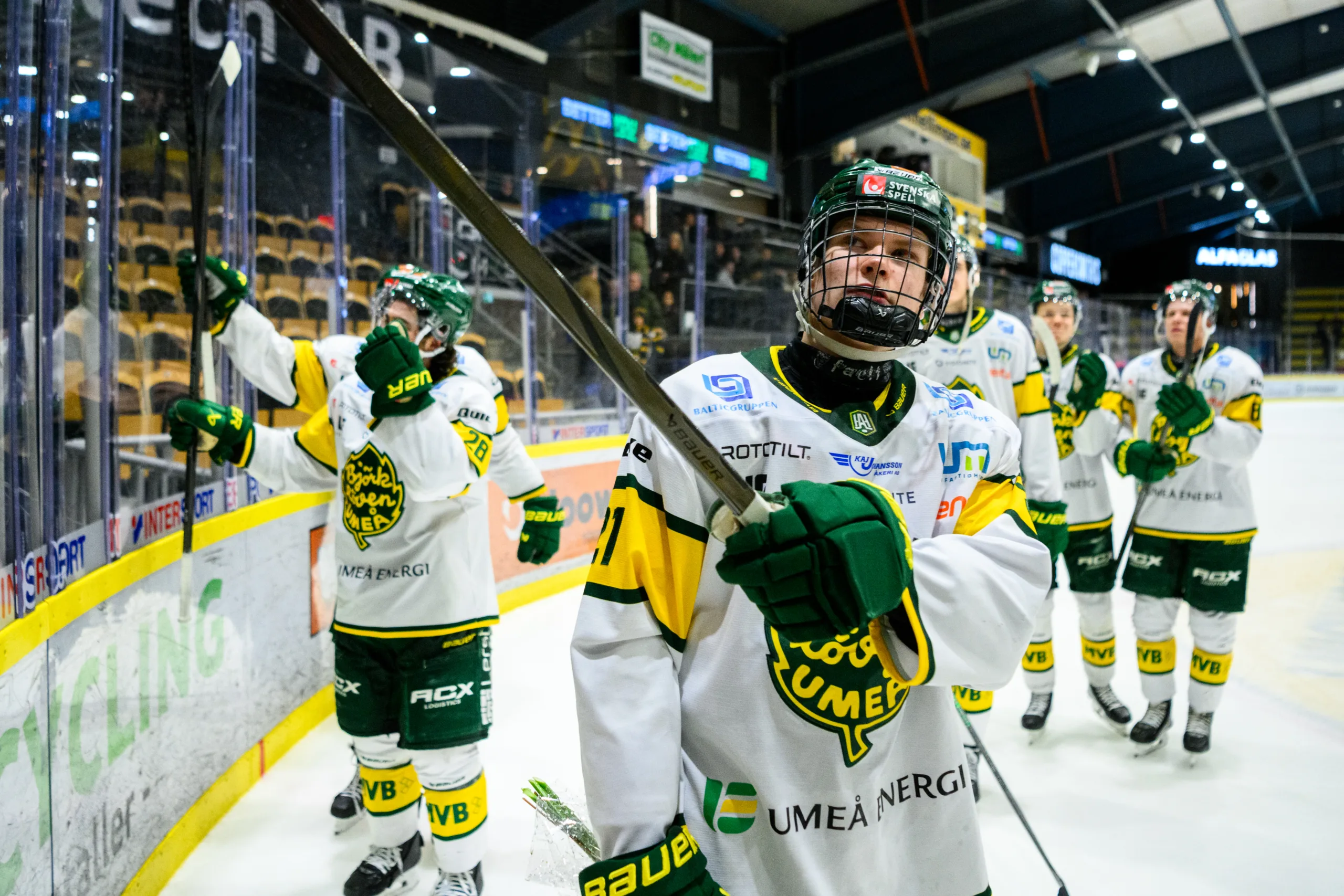 Två mål för Björklövens Oscar Djurberg i segern mot Timrå U20