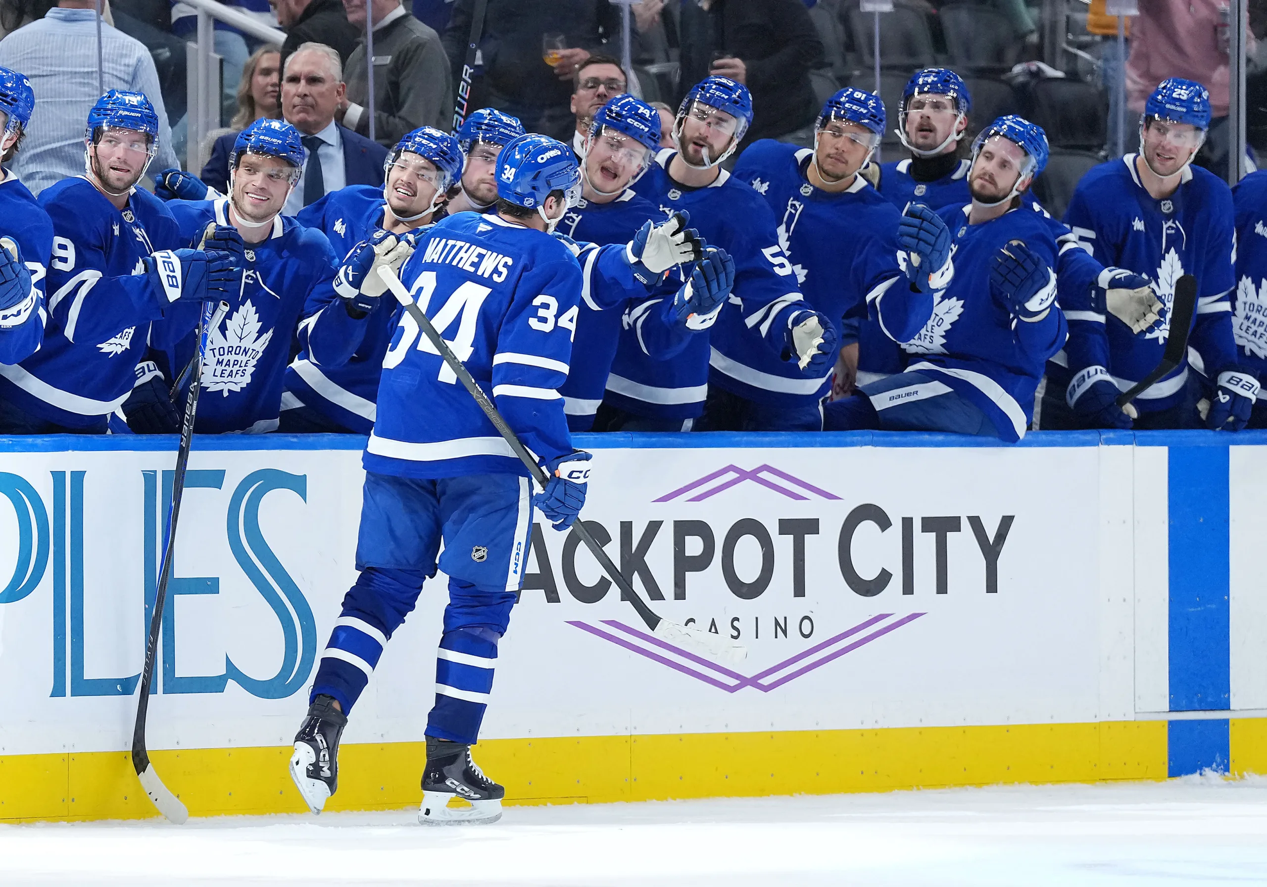 Auston Matthews i form när Toronto vann mot Nashville