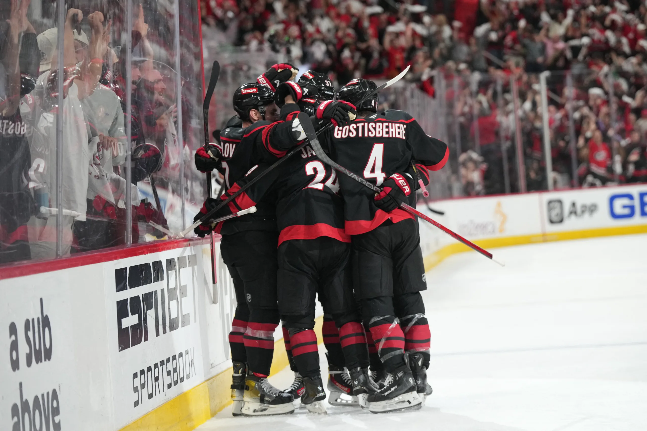 5–1-seger för Carolina mot San Jose
