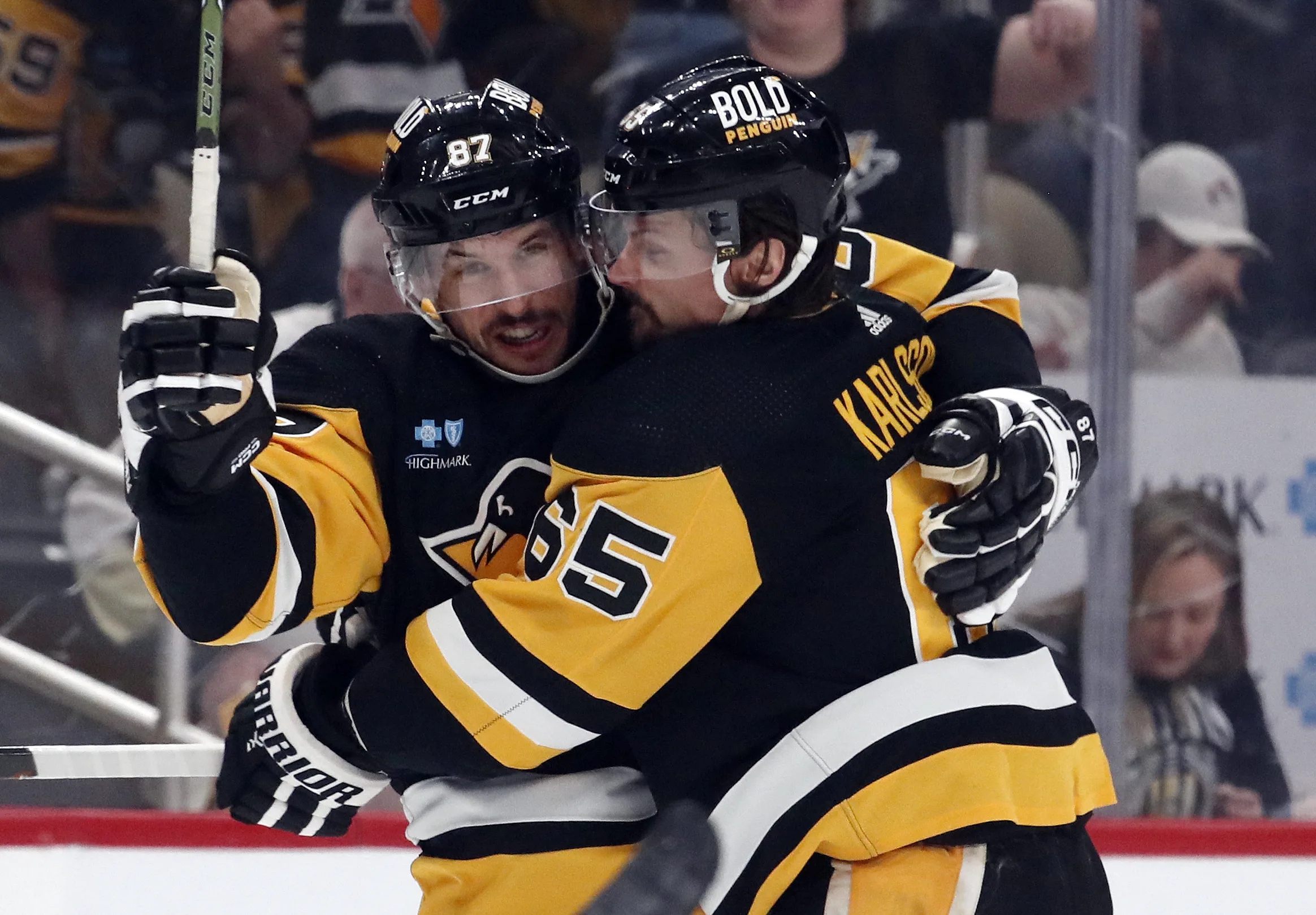 5–1-seger för Pittsburgh – besegrade Vancouver