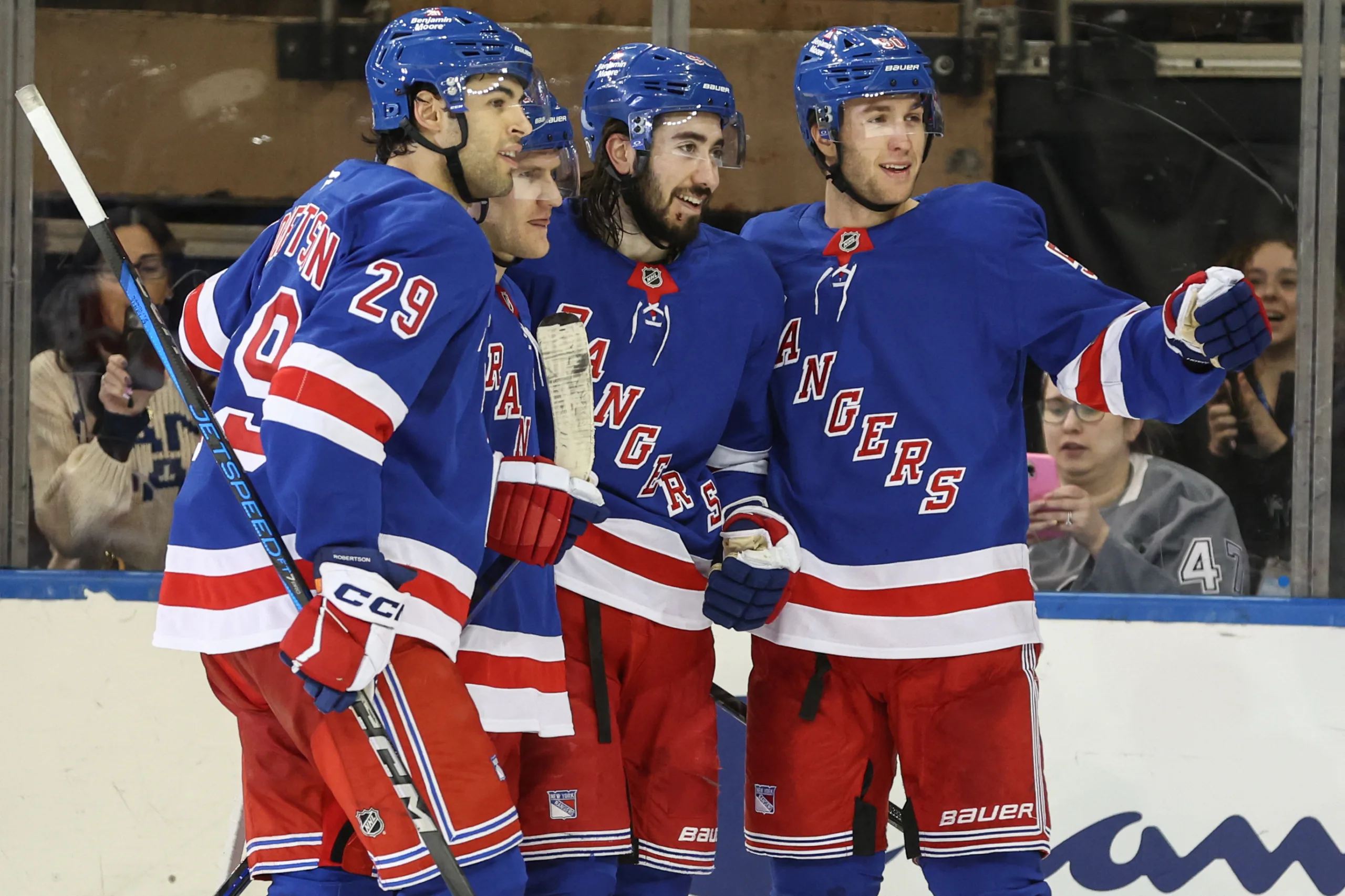 Storseger för NY Rangers – 6–1 mot Pittsburgh