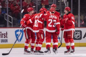 Mason Appleton gjorde två mål för Detroit i segern mot Florida