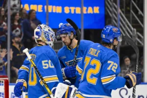 St Louis avgjorde i slutperioden mot Calgary