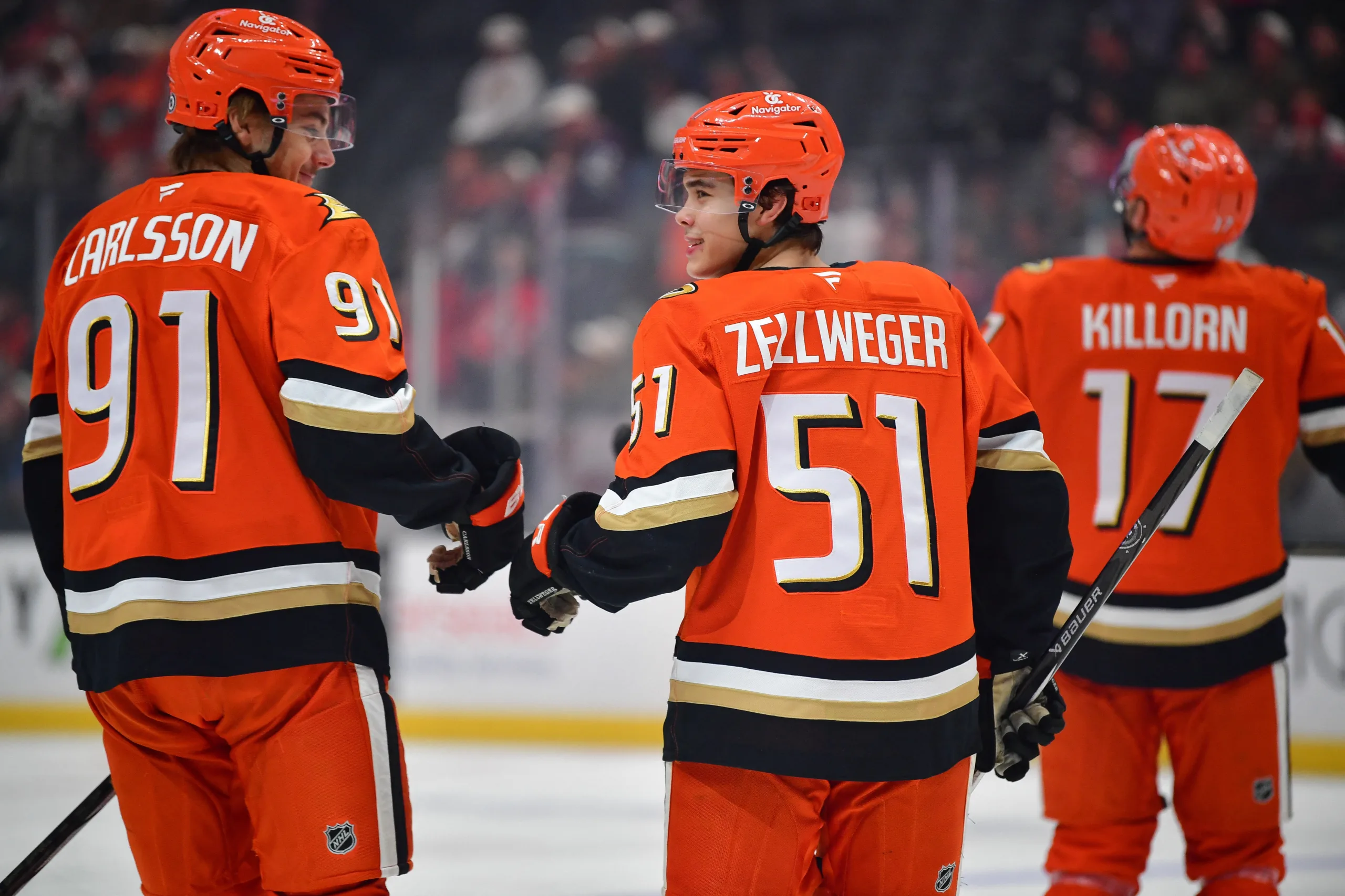 Kreider och Carlsson säkrade segern för Anaheim Ducks mot San Jose