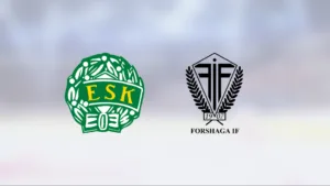 Enköping vann mot Forshaga efter mål av Ludvig Siljesvärd