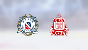 Borlänge Hockey 2 avgjorde i förlängningen mot Orsa