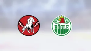 Melwin Högman i form när Rögle vann mot Vita Hästen