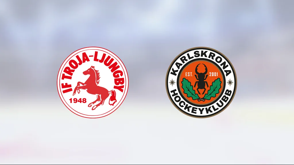 Filip Frnka i målform när IF Troja-Ljungby vann mot Karlskrona