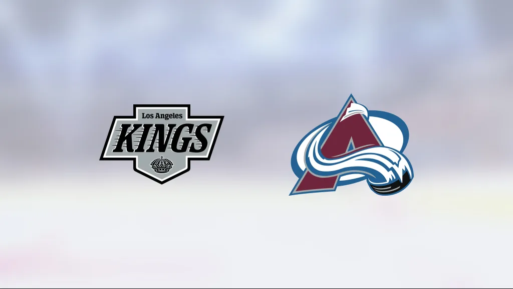 Martin Necas tvåmålsskytt när Colorado vann mot Los Angeles